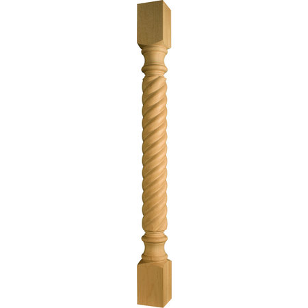 OSBORNE WOOD PRODUCTS 40 1/2 x 3 1/2 Extended Rope Island Leg in Alder 1583A